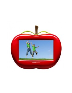 Hannspree HANNSapple cornice per foto digitali Rosso 17,8 cm (7")