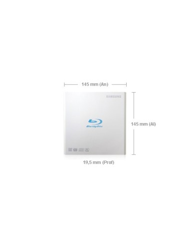 Samsung SE-506AB TSWD lettore di disco ottico Bianco