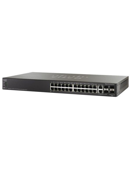 Cisco SF500-24 Gestito L3 Nero