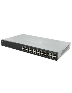 Cisco SF500-24P Gestito L3 Supporto Power over Ethernet (PoE) Nero