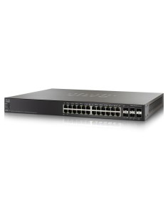 Cisco Small Business SG500X-24 Gestito L2 L3 Gigabit Ethernet (10 100 1000) Nero