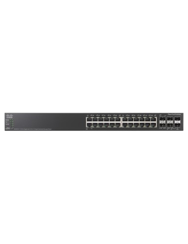 Cisco Small Business SG500X-24 Gestito L2 L3 Gigabit Ethernet (10 100 1000) Nero
