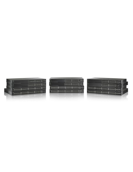 Cisco Small Business SG500X-24P Gestito L2 L3 Gigabit Ethernet (10 100 1000) Supporto Power over Ethernet (PoE) Nero