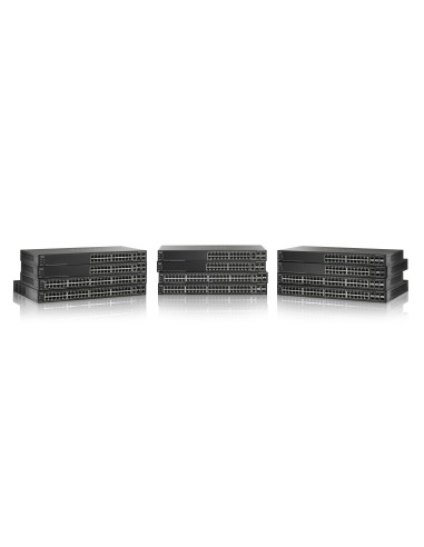 Cisco Small Business SG500X-48 Gestito L2 L3 Gigabit Ethernet (10 100 1000) Nero