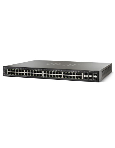Cisco Small Business SG500X-48P Gestito L2 L3 Gigabit Ethernet (10 100 1000) Supporto Power over Ethernet (PoE) Nero