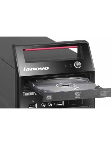 Lenovo ThinkCentre Edge 71 DDR3-SDRAM G850 Tower Intel® Pentium® 2 GB 500 GB Windows 7 Professional PC Nero