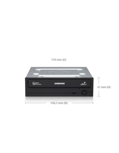 Samsung SH-222BB lettore di disco ottico Interno DVD±RW Nero