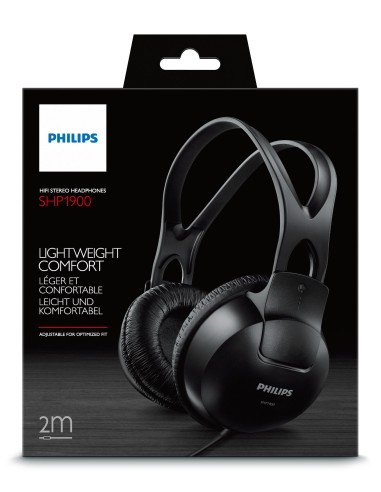 Philips SHP1900 Leggere ma dall'audio potente CUFFIE STEREO