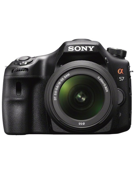 Sony α SLT-A57 + DT 18-55mm Kit fotocamere SLR 16,1 MP CMOS 4912 x 3264 Pixel Nero