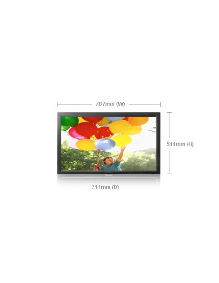 Samsung 320TSn-2 81,3 cm (32") 1366 x 768 Pixel Nero