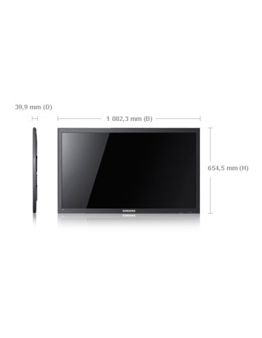 Samsung 460EX Pannello piatto per segnaletica digitale 116,8 cm (46") 450 cd m² Full HD Nero
