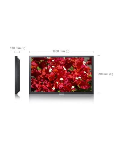 Samsung 700DX-3 177,8 cm (70") 1920 x 1080 Pixel Full HD LCD Nero