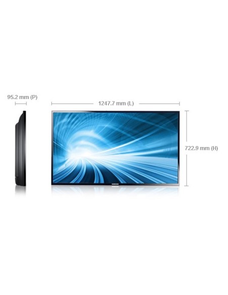 Samsung MD55B Pannello piatto per segnaletica digitale 139,7 cm (55") 350 cd m² Full HD Nero Linux