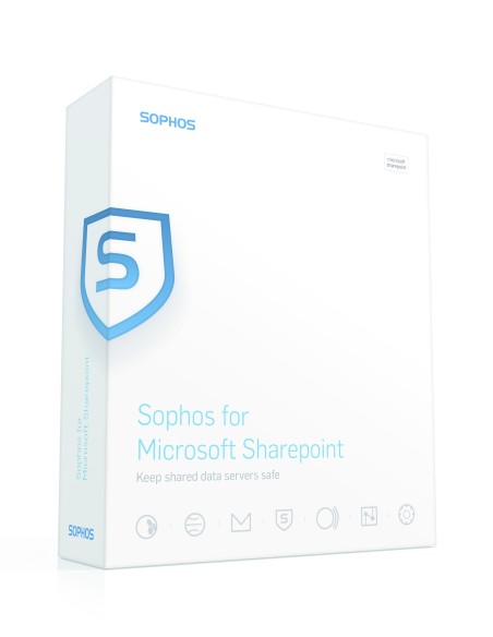 Sophos Protection f Microsoft SharePoint, 500-999u, 5Y 5 anno i