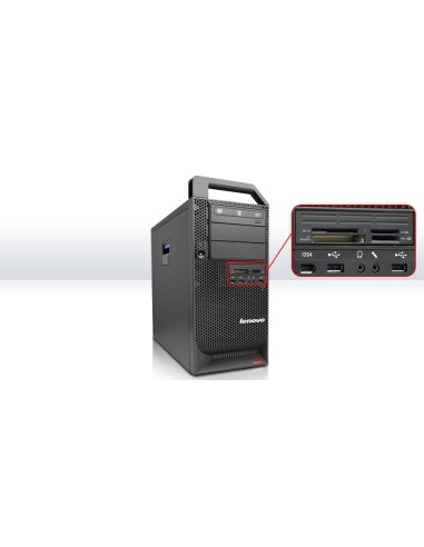 Lenovo ThinkStation S20 (410596G), IT DDR3-SDRAM W3503 Tower Intel® Xeon® serie 3000 6 GB Windows 7 Professional Stazione di