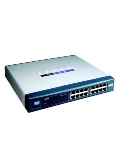 Cisco SR216T-EU switch di rete Non gestito Nero