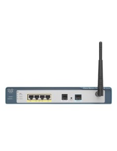 Cisco SR520W router wireless Fast Ethernet 4G Ciano, Bianco 2