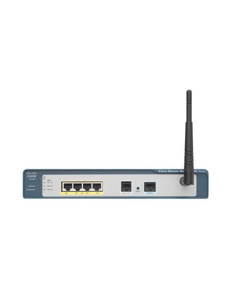 Cisco SR520W router wireless Fast Ethernet 4G Ciano, Bianco