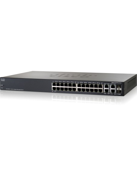 Cisco SG300-28 Gestito L3 Gigabit Ethernet (10 100 1000) Nero