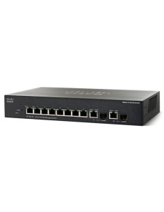 Cisco SF 302-08 Gestito L3 Fast Ethernet (10 100) 1U Nero