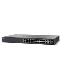 Cisco SF300-24 Gestito L3 Fast Ethernet (10 100) Nero