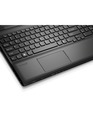 Sony VAIO SVE1511A1E notebook 39,4 cm (15.5") Intel® Pentium® 4 GB DDR3-SDRAM 500 GB HDD Windows 7 Home Premium Nero