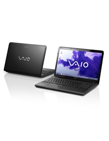 Sony VAIO SVE1511A1E notebook 39,4 cm (15.5") Intel® Pentium® 4 GB DDR3-SDRAM 500 GB HDD Windows 7 Home Premium Nero