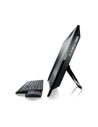 Lenovo ThinkCentre Edge 91z Intel® Core™ i5 54,6 cm (21.5") 1920 x 1080 Pixel 4 GB DDR3-SDRAM 500 GB Windows 7 Professional Nero