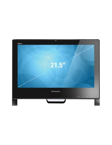 Lenovo ThinkCentre Edge 91z Intel® Core™ i5 54,6 cm (21.5") 1920 x 1080 Pixel 4 GB DDR3-SDRAM 500 GB Windows 7 Professional Nero