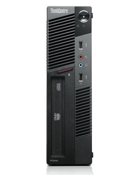 Lenovo ThinkCentre M91 USFF DDR3-SDRAM i3-2120 Intel® Core™ i3 4 GB 500 GB Windows 7 Professional PC Nero