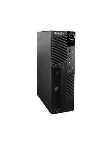 Lenovo ThinkCentre M91 USFF DDR3-SDRAM i3-2120 Intel® Core™ i3 4 GB 500 GB Windows 7 Professional PC Nero
