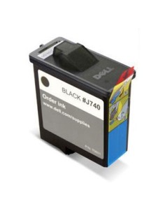 DELL J740 Black Ink Cartridge cartuccia d'inchiostro Originale Nero