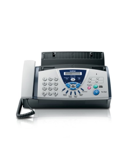 Brother FAX-T106 macchina per fax Termico 14,4 Kbit s A4 Nero, Blu, Grigio
