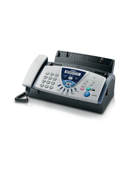 Brother FAX-T106 macchina per fax Termico 14,4 Kbit s A4 Nero, Blu, Grigio