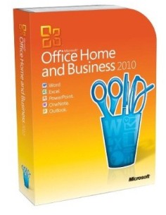 Microsoft Office Home & Business 2010, DVD, 32 64 bit, EN 1 licenza e Inglese