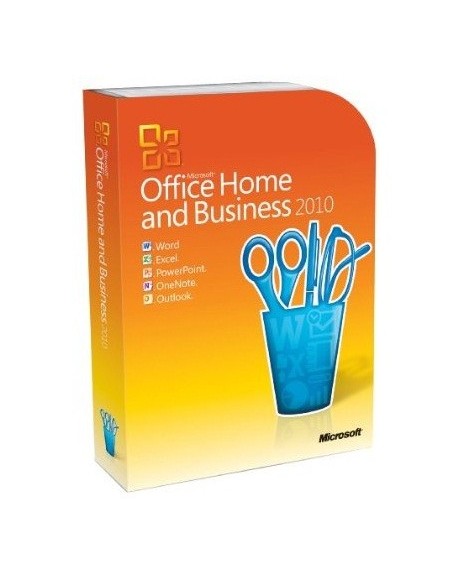 Microsoft Office Home & Business 2010, DVD, 32 64 bit, EN 1 licenza e Inglese