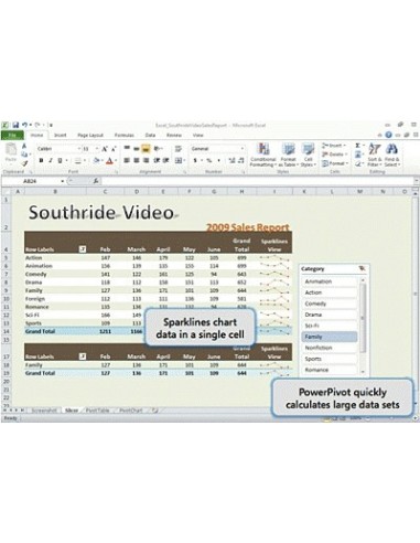 Microsoft Office Home & Business 2010, DVD, 32 64 bit, FR 1 licenza e Francese