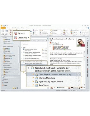 Microsoft Office Home & Business 2010, DVD, 32 64 bit, FR 1 licenza e Francese