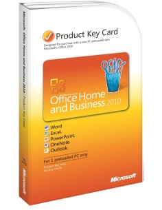 Microsoft Office Home & Business 2010, Winx32 x64, PKC, PT Portoghese