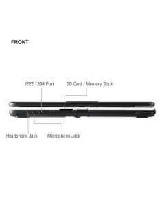 Fujitsu LIFEBOOK 731 Ibrido (2 in 1) 30,7 cm (12.1") Touch screen Intel® Core™ i5 4 GB 500 GB HDD Windows 7 Professional Nero, 2