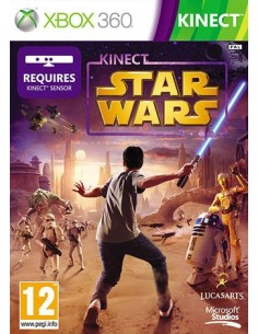 Microsoft Kinect  Star Wars, Xbox 360, PAL, DVD, ITA