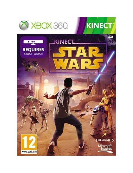Microsoft Kinect  Star Wars, Xbox 360, PAL, DVD, ITA