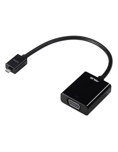 ASUS Micro HDMI to VGA cable VGA (D-Sub) HDMI tipo D (Micro) Nero
