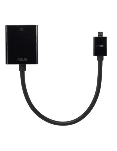 ASUS Micro HDMI to VGA cable VGA (D-Sub) HDMI tipo D (Micro) Nero