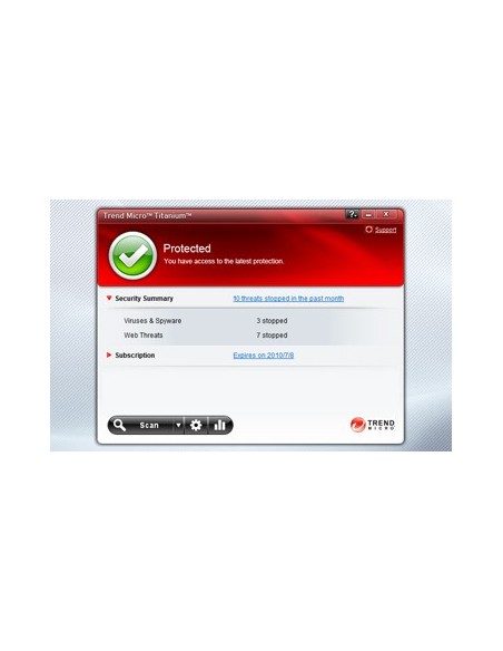 Trend Micro Titanium AntiVirus Plus 2011 Inglese 1 licenza e 1 anno i