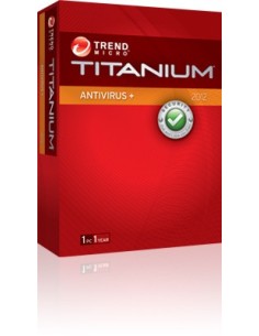 Trend Micro Titanium Antivirus Plus 2012, 3U, 1Y, ML Multilingua 3 licenza e 1 anno i