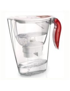 Tefal Eden Caraffa filtrante 2,45 L Rosso, Trasparente