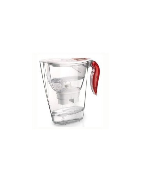 Tefal Eden Caraffa filtrante 2,45 L Rosso, Trasparente