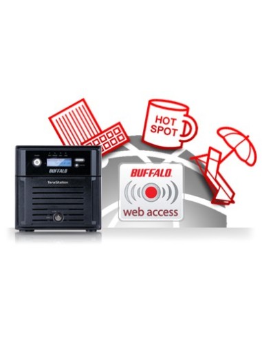 Buffalo TeraStation Duo - 4TB Server di archiviazione Collegamento ethernet LAN Nero