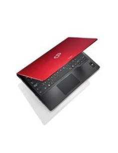 Fujitsu LIFEBOOK U772 35,6 cm (14") HD Intel® Core™ i5 4 GB DDR3-SDRAM 128 GB SSD Windows 7 Professional Nero, Rosso